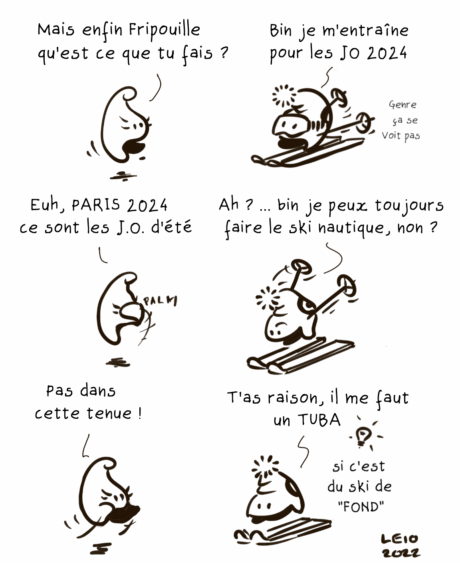 Tout schuss ! (à fond)